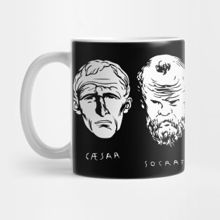 Felix Vallotton - Woodcut Artwork Caesar Socrates Jesus Nero Mug